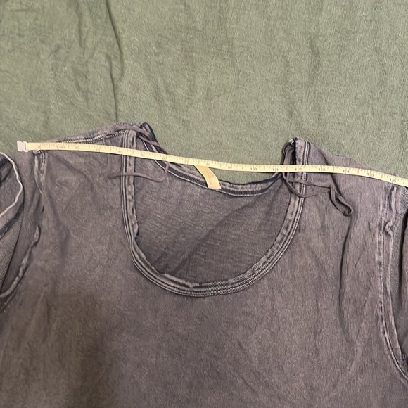 Free People Oversized Tee with Floral Details - Picture 6 of 6